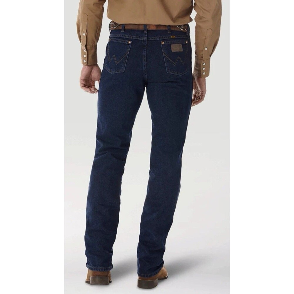 Wrangler 936DSD Cowboy Cut Slim Jeans 36x32 Dark Stone NWT Western